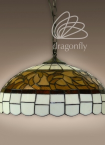 Lampa witrażowa Noble P16907
