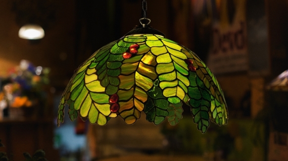 lampy witrażowe